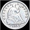 Image 1 : 1853 Seated Liberty Silver Half Dime NEARLY  UNCIRCULATED