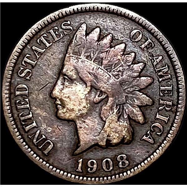 1908-S Indian Head Cent LIGHTLY CIRCULATED