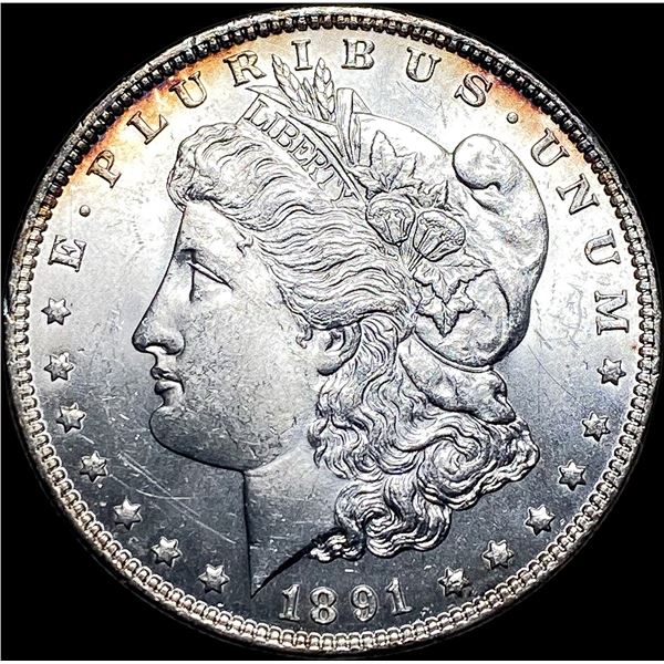 1891 Silver Morgan Dollar UNCIRCULATED