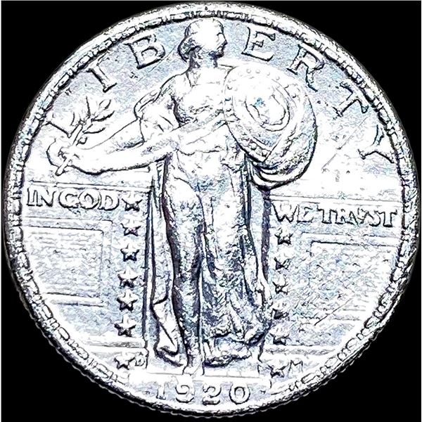 1920 Standing Liberty Silver Quarter HIGH  GRADE