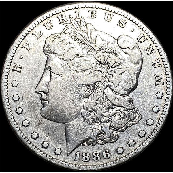 1886-S Silver Morgan Dollar NEARLY  UNCIRCULATED
