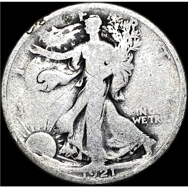 1921 Silver Walking Liberty Half Dollar  NICELY CIRCULATED