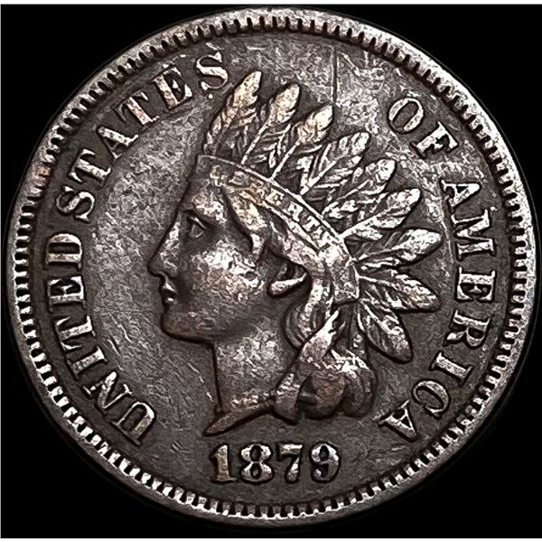 1879 Indian Head Cent NEARLY UNCIRCULATED
