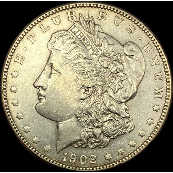 1902 Silver Morgan Dollar CLOSELY  UNCIRCULATED