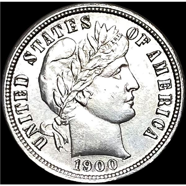 1900-S Silver Barber Dime UNCIRCULATED