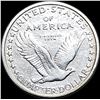 Image 2 : 1917 Type 1 Standing Liberty Quarter NEARLY  UNCIRCULATED