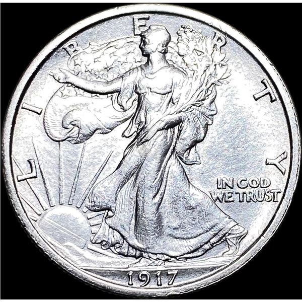 1917 Walking Liberty Half Dollar UNCIRCULATED