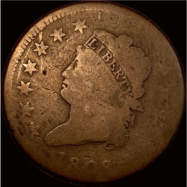 1808 Classic Head Large Cent NICELY  CIRCULATED