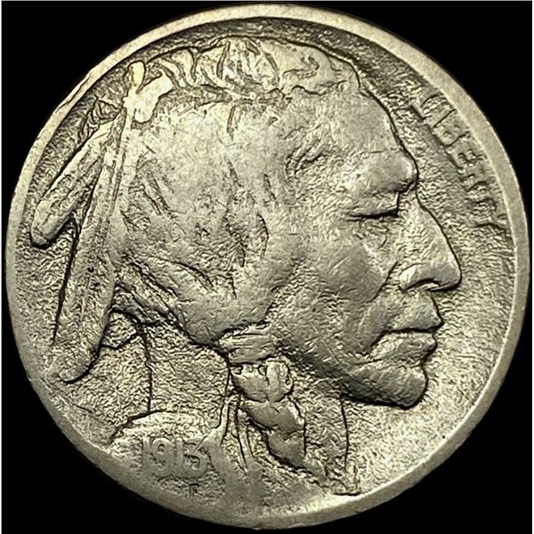 1913-D Buffalo Nickel Type 1 LIGHTLY  CIRCULATED