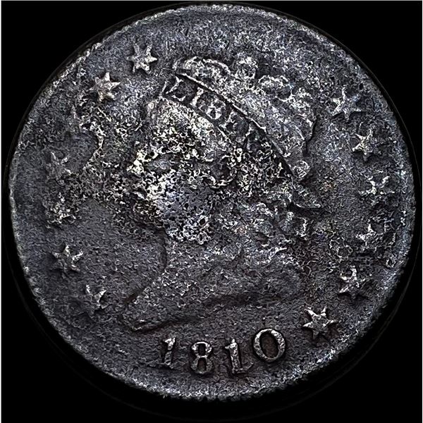 1810 Classic Head Large Cent NICELY  CIRCULATED