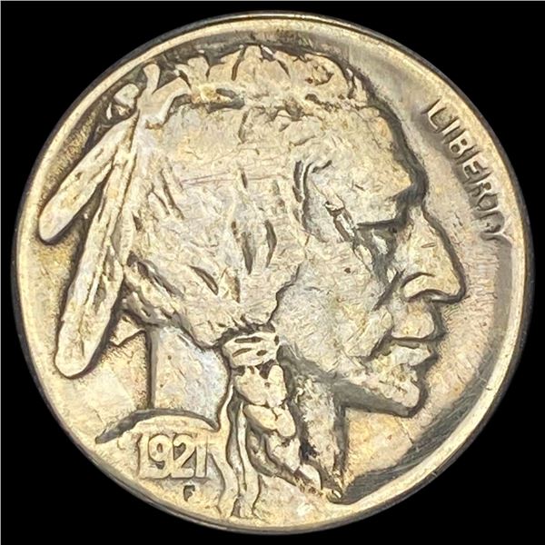 1921-S Nickel Buffalo LIGHTLY CIRCULATED
