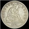 Image 1 : 1861 Seated Liberty Quarter CLOSELY  UNCIRCULATED