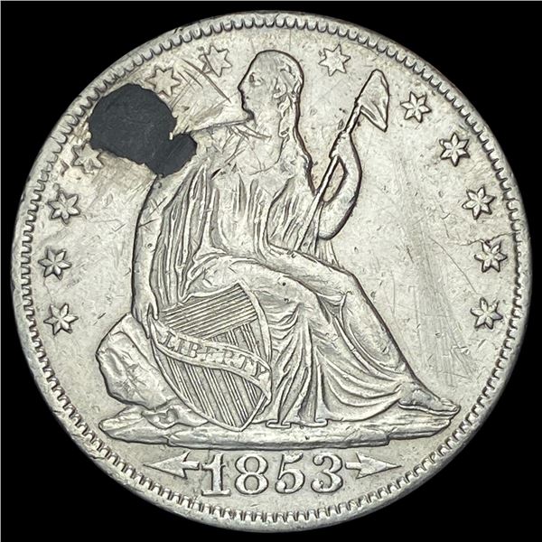 1853-O Seated Liberty Half Dollar (Arrows)  HIGH GRADE