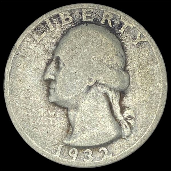 1932-S Silver Washington Quarter NICELY  CIRCULATED