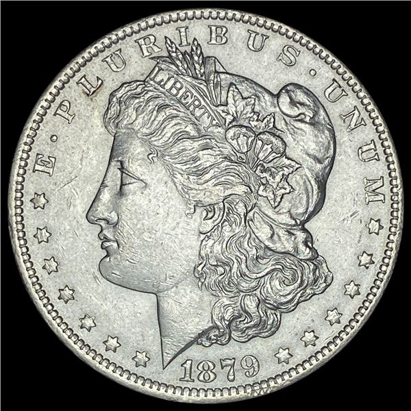 1879-S Silver Morgan Dollar CHOICE AU