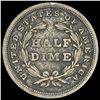 Image 2 : 1837 Silver Half Dime (No Stars) LIGHTLY  CIRCULATED