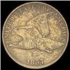 Image 1 : 1857 Copper-Nickel Flying Eagle Cent CLOSELY  UNCIRCULATED