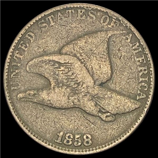 1858 Flying Eagle Cent LIGHTLY CIRCULATED