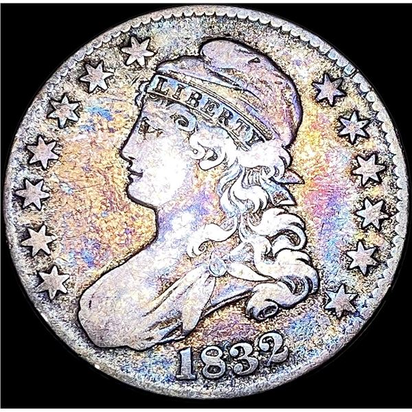 1832 Capped Bust Half Dollar LIGHTLY  CIRCULATED