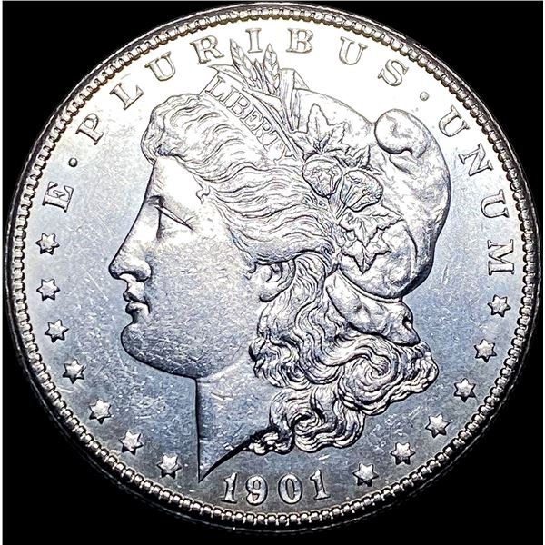 1901-S Silver Morgan Dollar CLOSELY  UNCIRCULATED