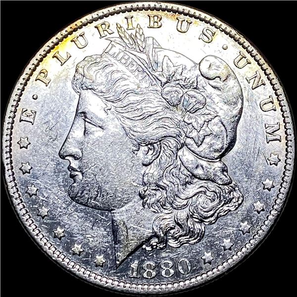 1880-S Silver Morgan Dollar CHOICE AU
