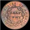 Image 2 : 1828 Copper Half Cent HIGH GRADE
