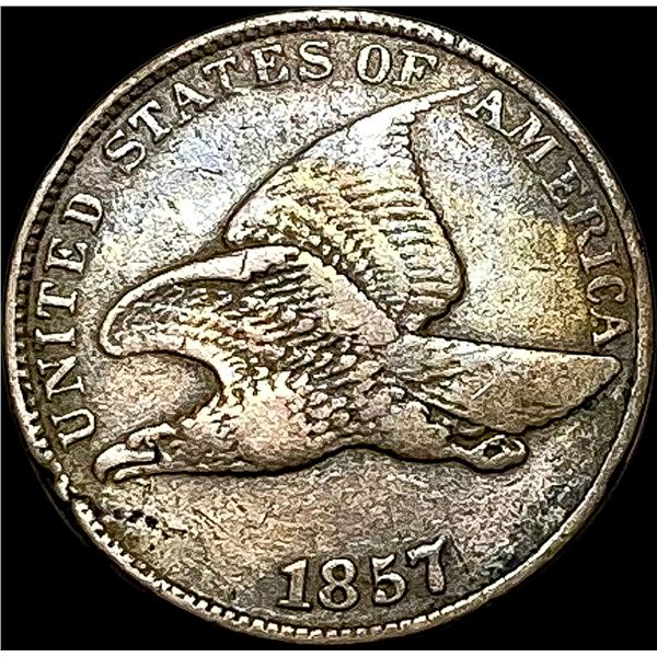 1857 Flying Eagle Cent LIGHTLY CIRCULATED