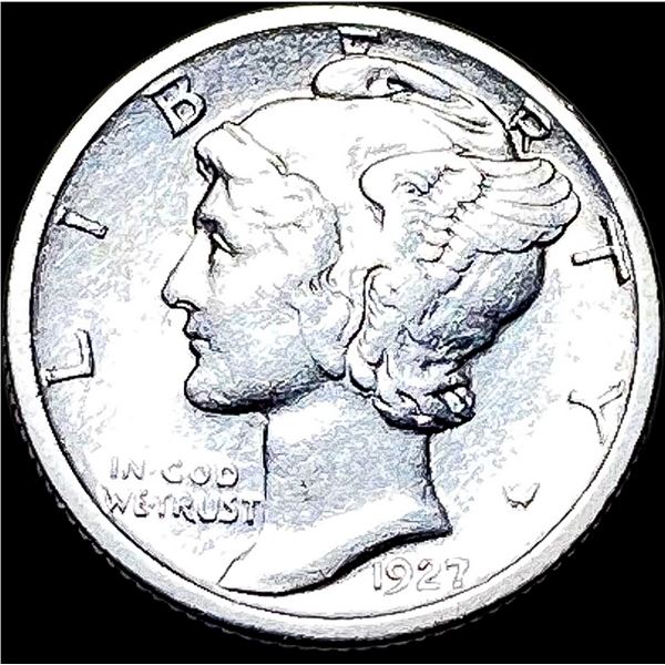1927-S Silver Mercury Dime CLOSELY  UNCIRCULATED