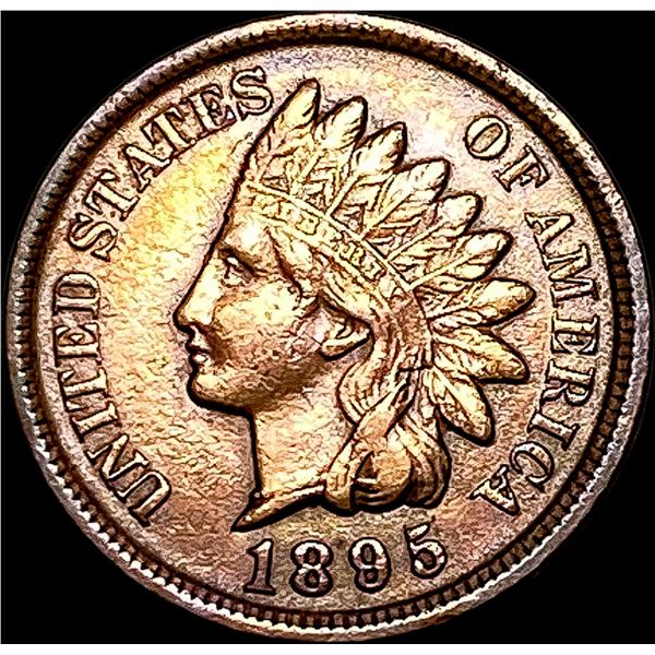 1895 Indian Head Cent CLOSELY UNCIRCULATED