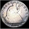 Image 1 : 1854 Arrows Seated Liberty Half Dollar NICELY  CIRCULATED