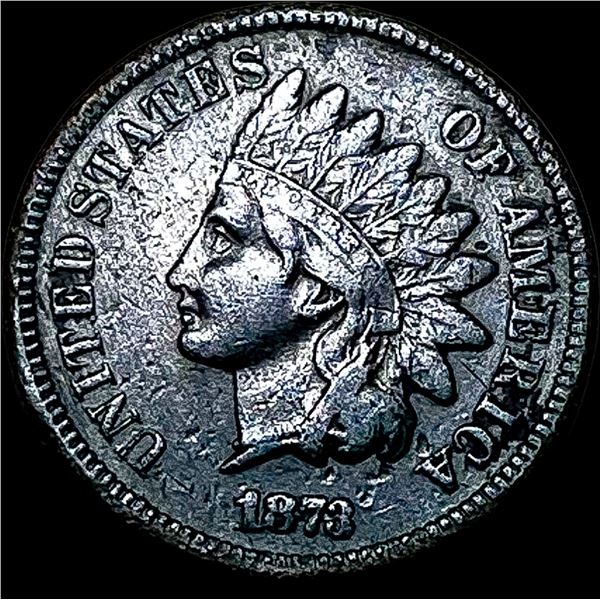 1873 Indian Head Cent NEARLY UNCIRCULATED