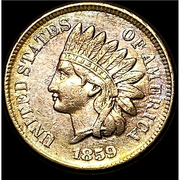 1859 Copper-Nickel Indian Head Cent CLOSELY  UNCIRCULATED