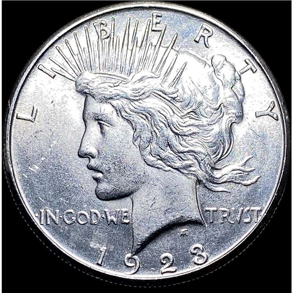 1923-S Silver Peace Dollar UNC