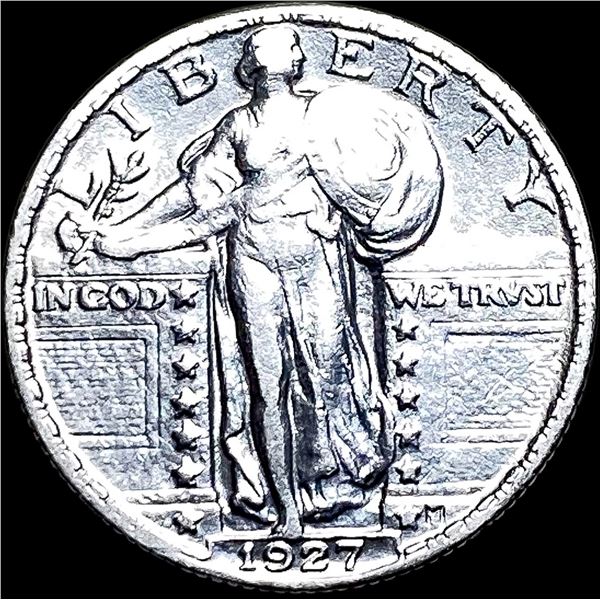 1927 Standing Liberty Silver Quarter CLOSELY  UNCIRCULATED