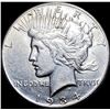 Image 1 : 1934 Peace Silver Dollar CLOSELY UNCIRCULATED