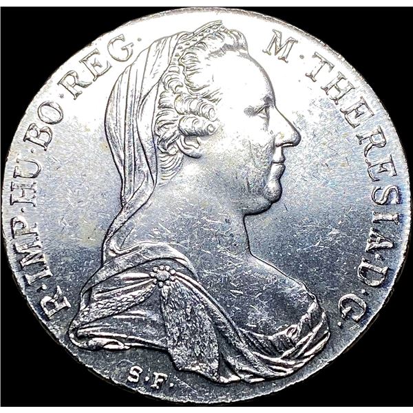 1780 Silver Maria Theresa Thaler UNCIRCULATED