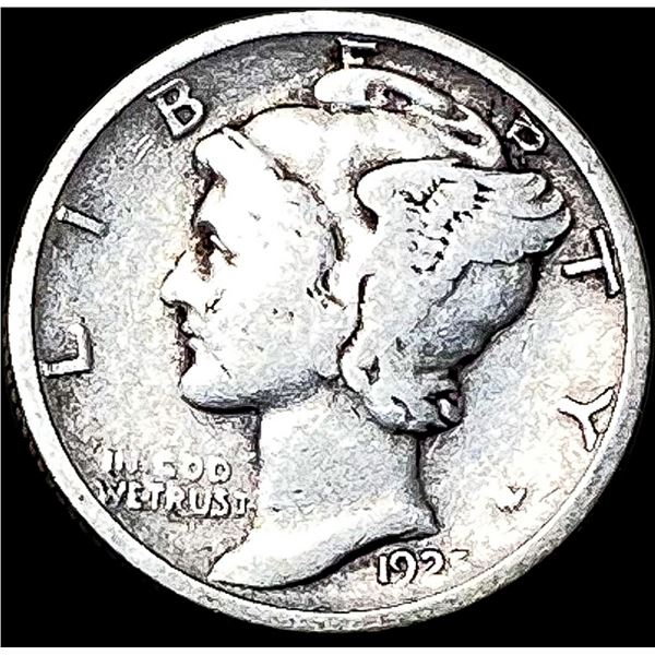 1923-S Silver Mercury Dime LIGHTLY CIRCULATED