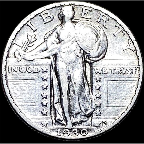 1930 Standing Liberty Quarter NEARLY  UNCIRCULATED