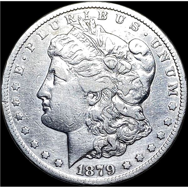 1879-CC Silver Morgan Dollar LIGHTLY  CIRCULATED