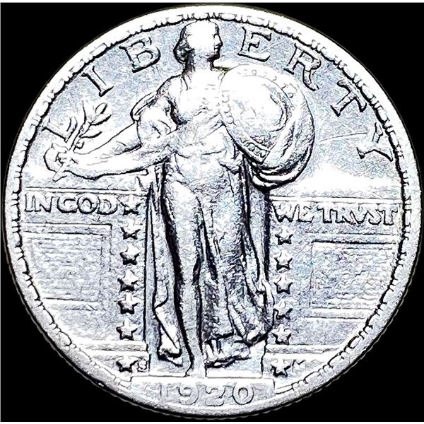 1920-S Standing Liberty Quarter CLOSE UNC