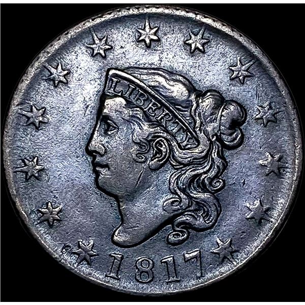 1817 Large Cent NEARLY UNCIRCULATED