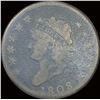 Image 1 : 1808 Classic Head Large Cent NICELY CIRCULATED