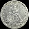 Image 1 : 1853 Seated Liberty Quarter Arrows/Rays CLOSELY UNCIRCULATED