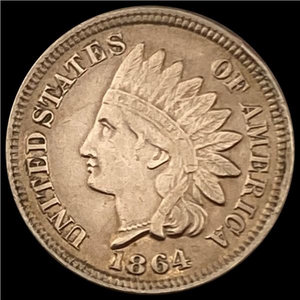 1864 Indian Head Cent CLOSELY UNCIRCULATED