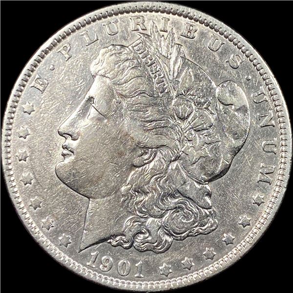 1901 Silver Morgan Dollar CLOSELY UNCIRCULATED