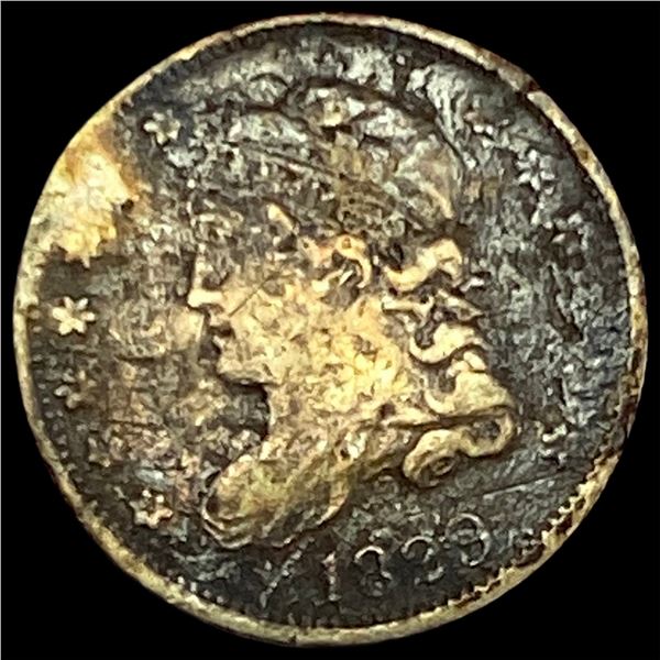 1829 Capped Bust Half Dime NICELY CIRCULATED