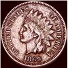 Image 1 : 1869 Indian Head Cent CHOICE AU