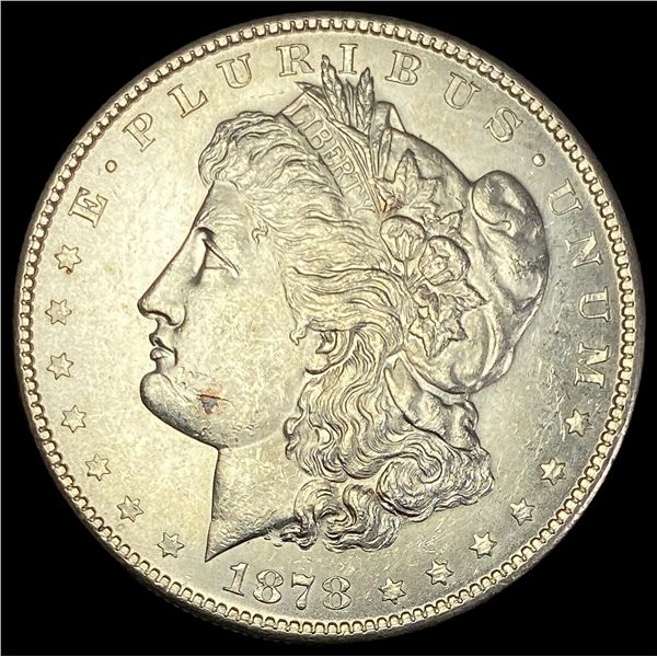 1878-S Silver Morgan Dollar ABOUT UNCIRCULATED