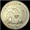 Image 2 : 1872 Silver Seated Liberty Dollar NICELY CIRCULATED