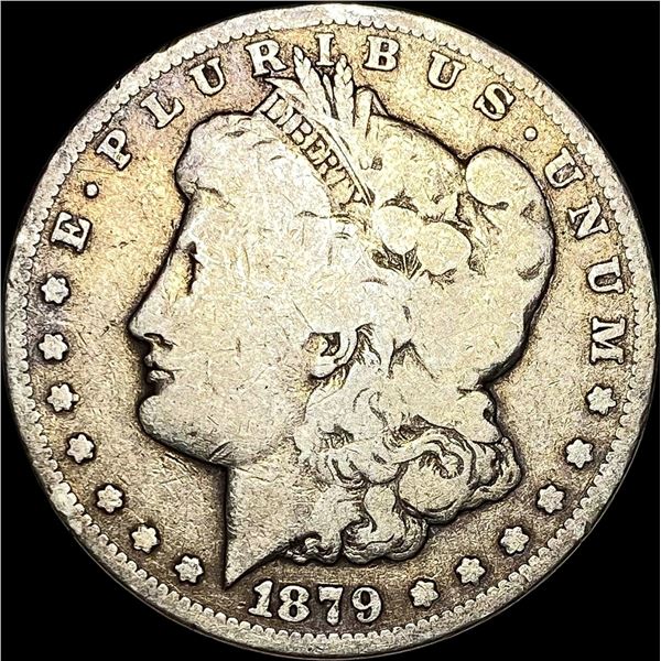 1879-CC Silver Morgan Dollar LIGHTLY CIRCULATED